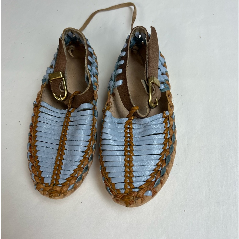 Kids traditional Easter European  100% natural and handmade shoes.